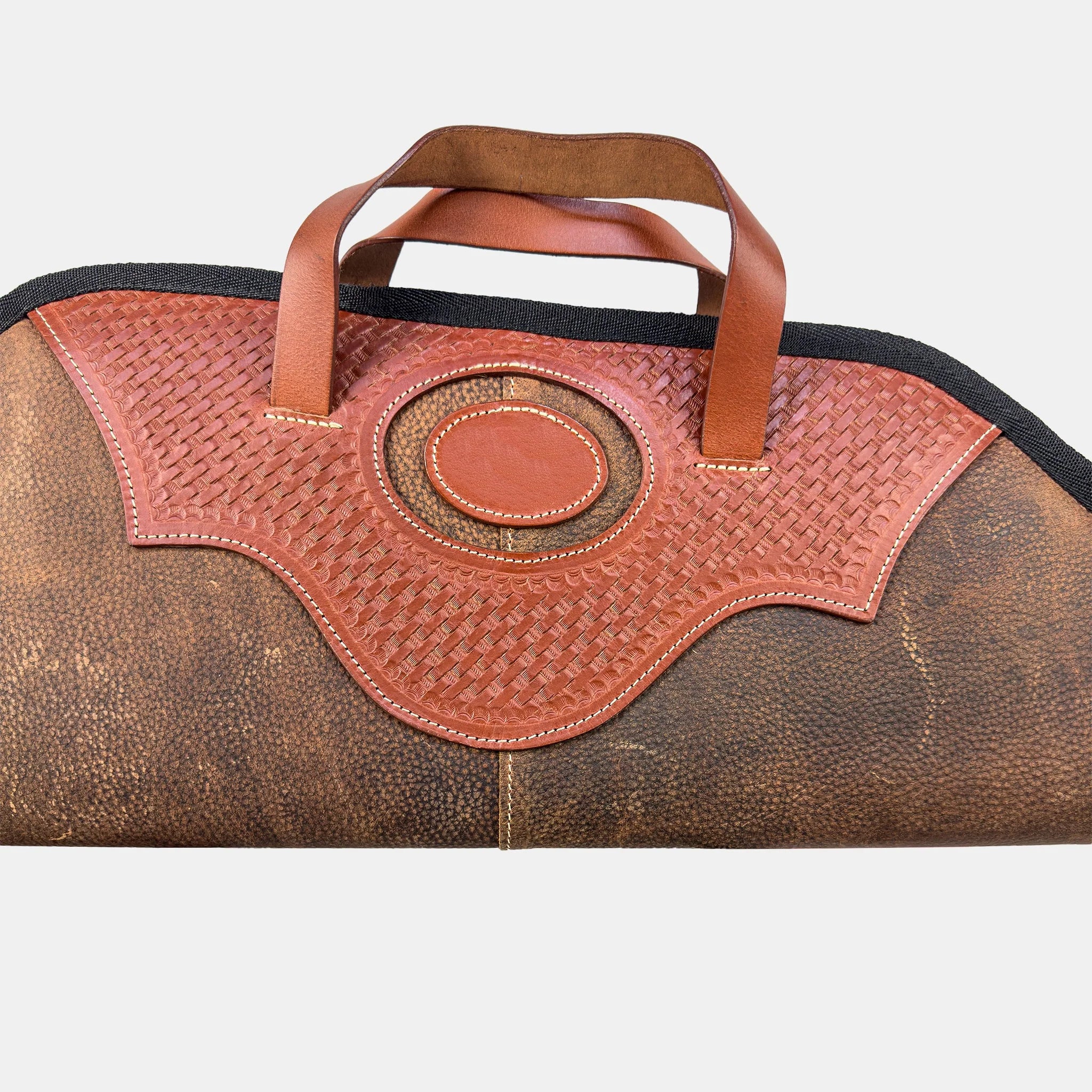 Non-Scoped Leather Long Gun Case