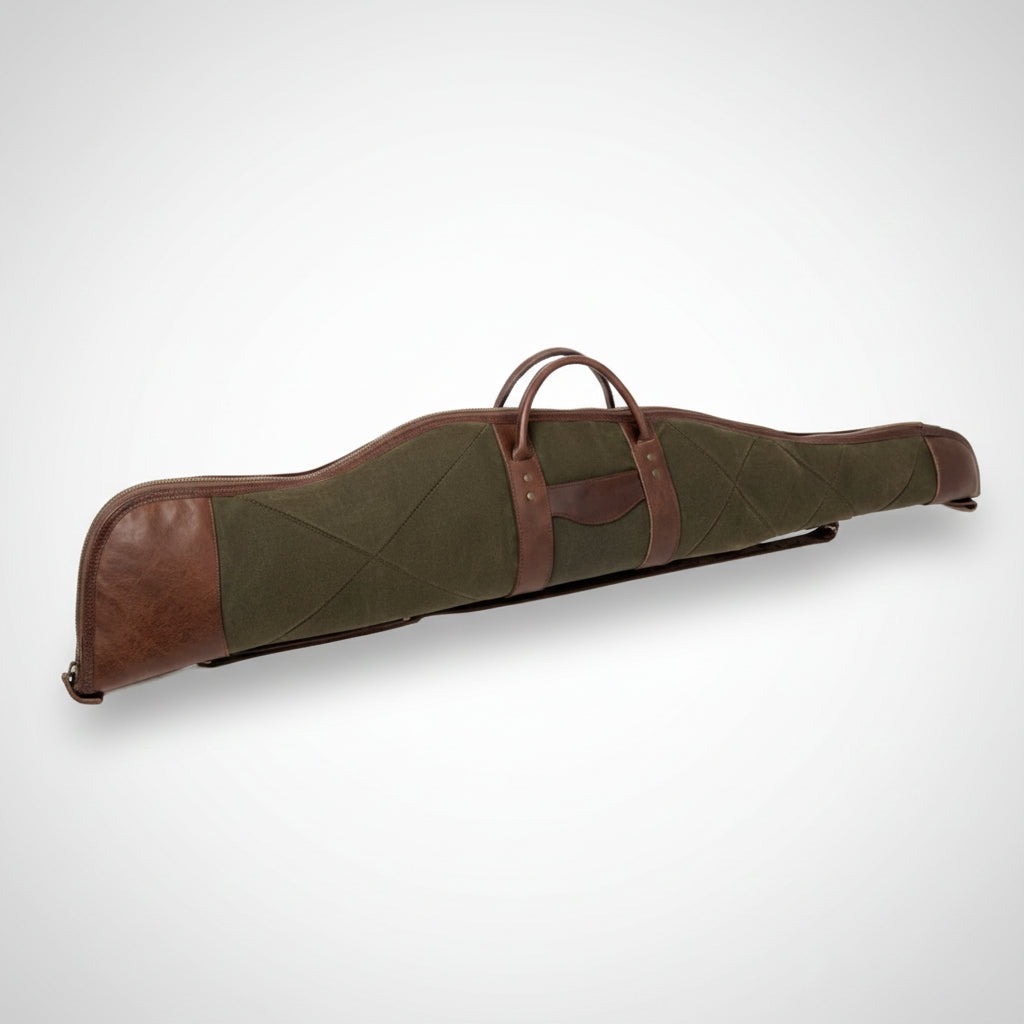Full Grain Canvas Hunting Rifle Case
