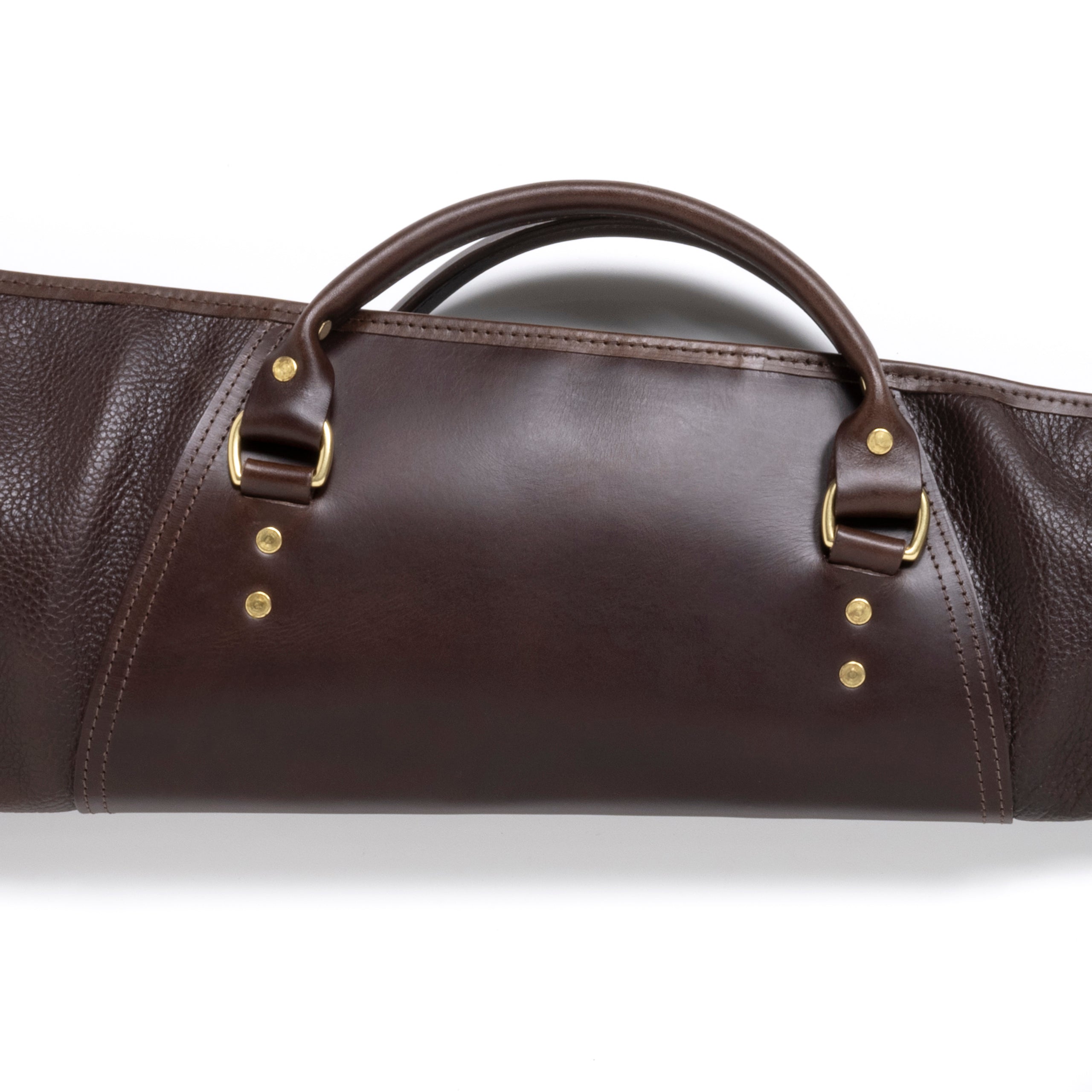 Leather Shotgun Case Dark Brown