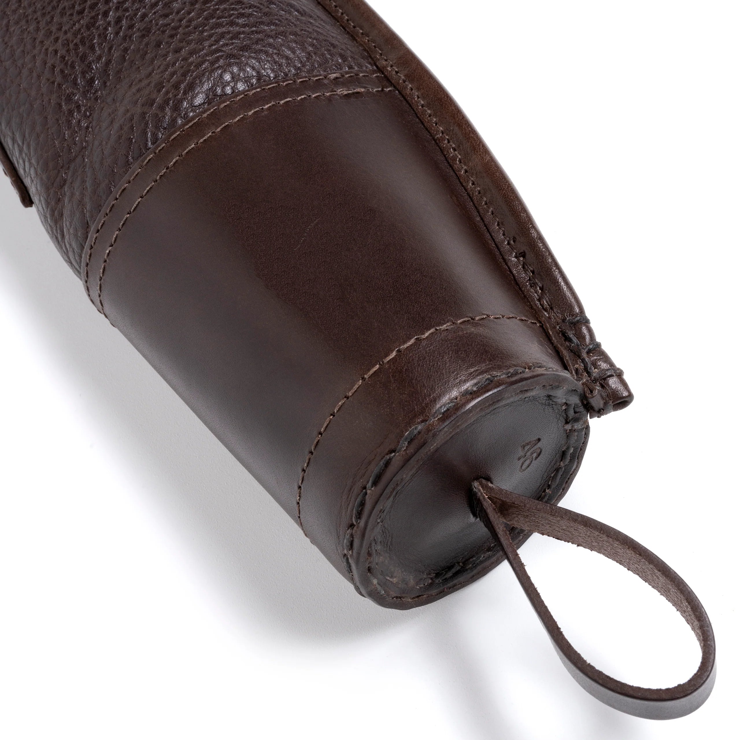 Leather Shotgun Case Dark Brown