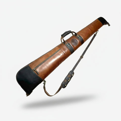 Shotgun Brown Leather Case