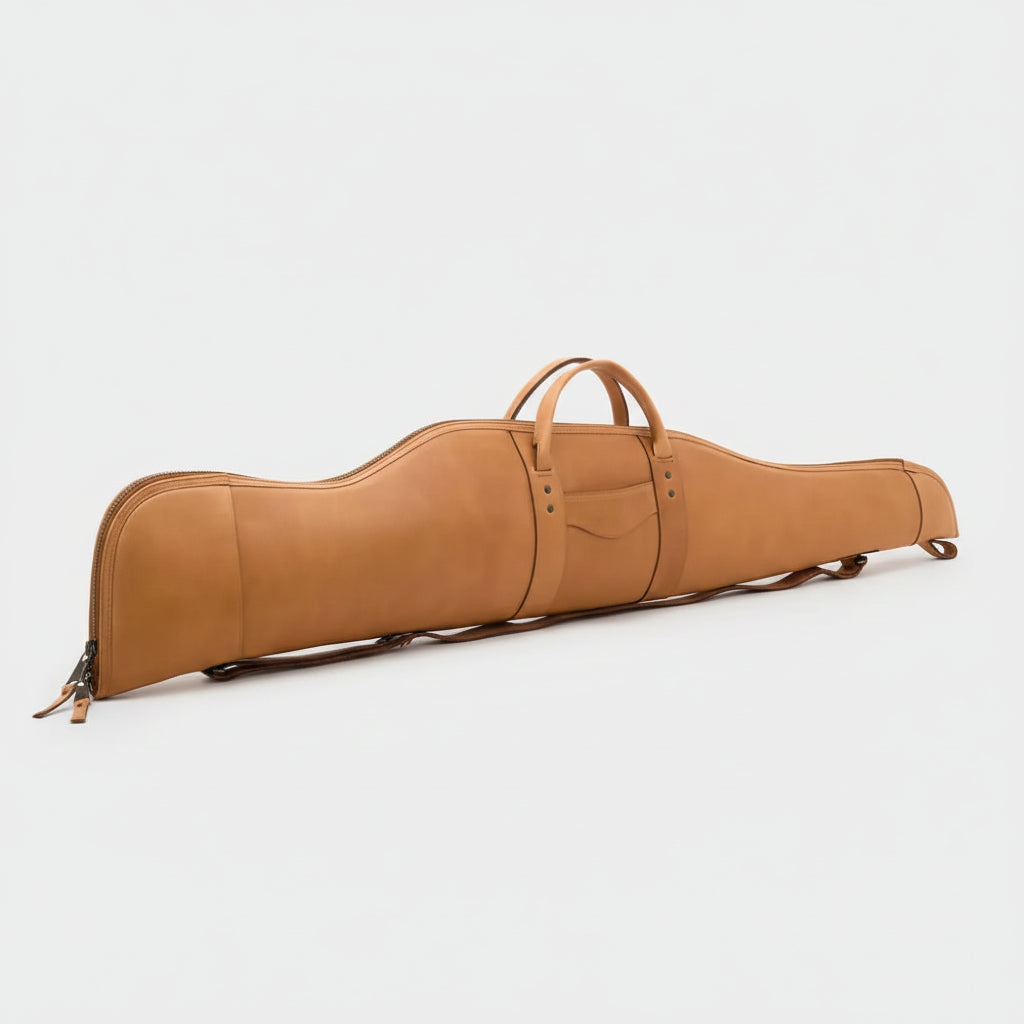 White Wing Leather Hunting Rifle Case