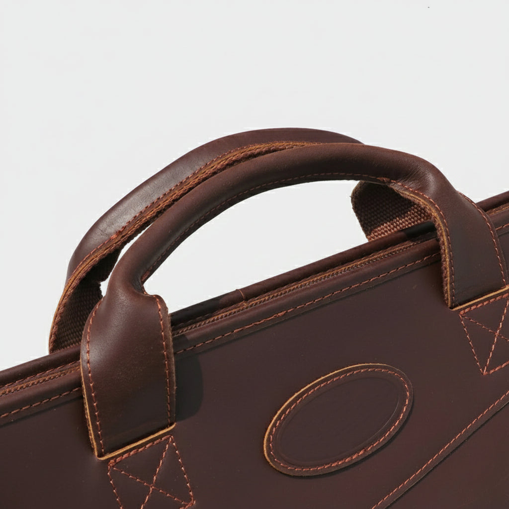 Leather Shotgun Slip Case | Clay Hunting Shotgun Case