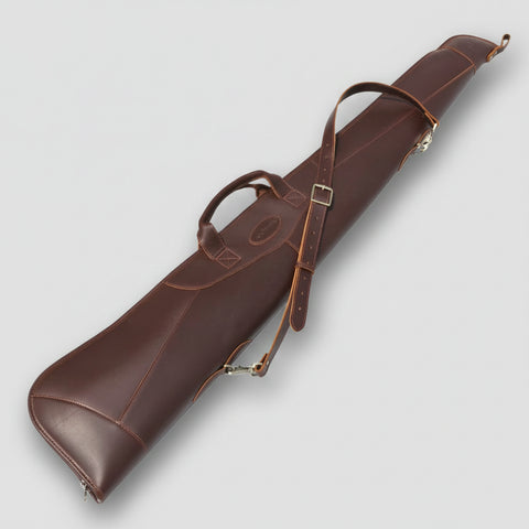 Leather Shotgun Slip Case | Clay Hunting Shotgun Case