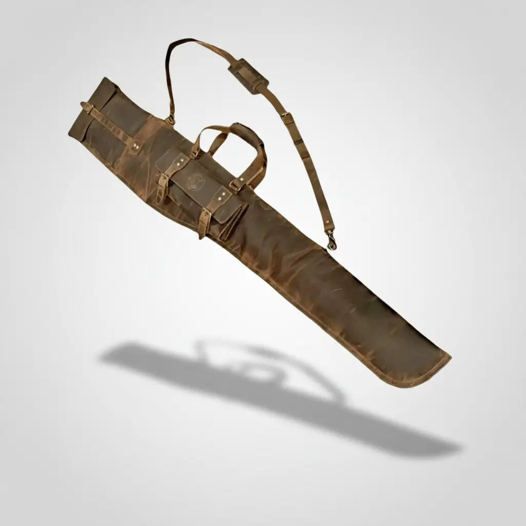 Tanned Leather Shotgun Case