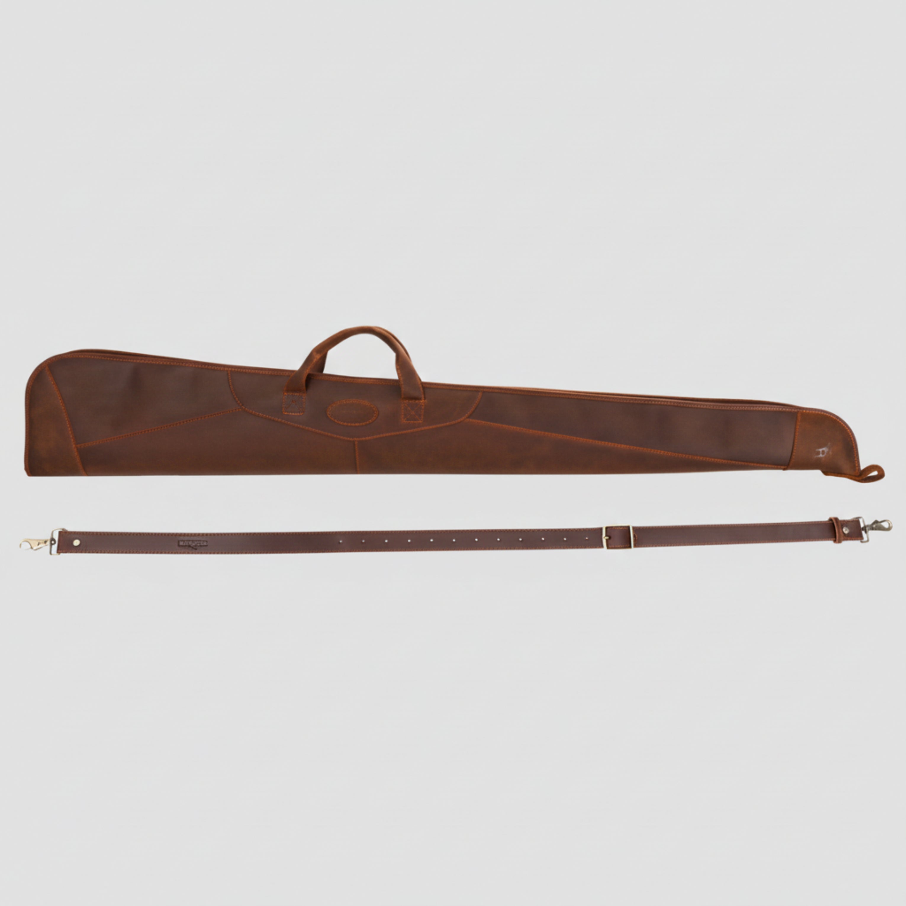 Leather Shotgun Slip Case | Clay Hunting Shotgun Case