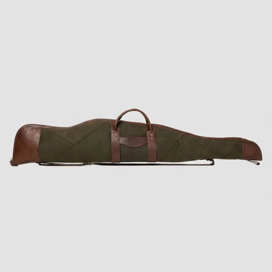 Full Grain Canvas Hunting Rifle Case