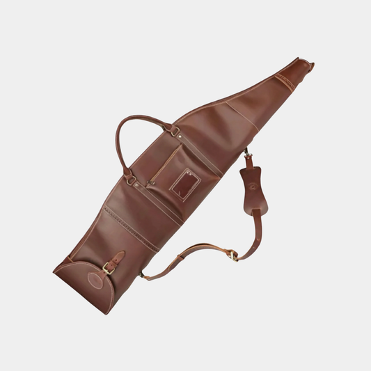 Genuine Leather Soft Padded Rifle Bag - Leather Clan