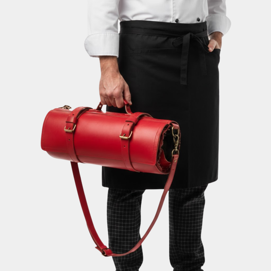 Givenchy Leather Red Knife Roll