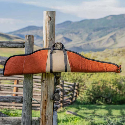 Suede Rifle Case