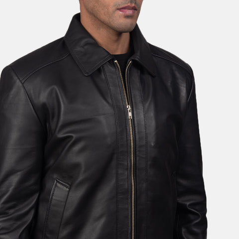 [FS] Inferno Black Leather Jacket