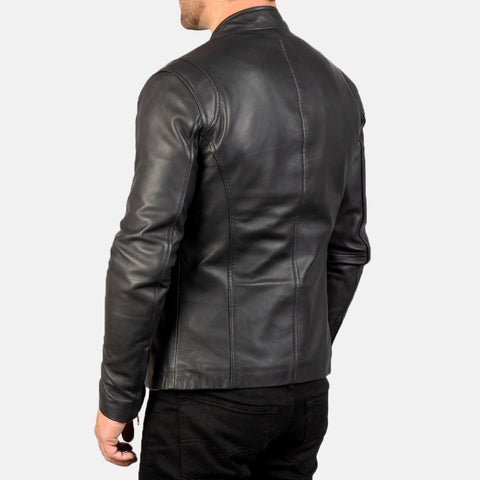 [FS] Ionic Black Leather Jacket