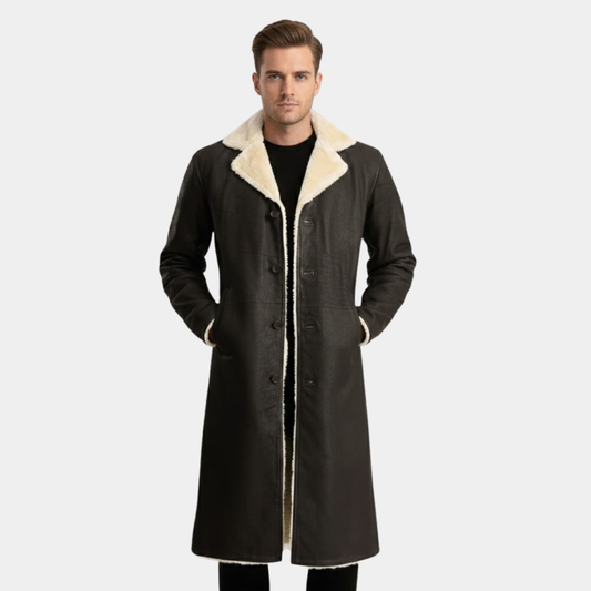 Kolby Brown Shearling Coat