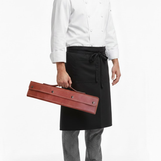 Leather Case Kitchen Knife Roll