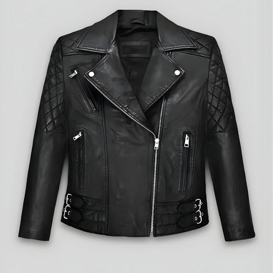 Lucy Hale Leather Jacket #2