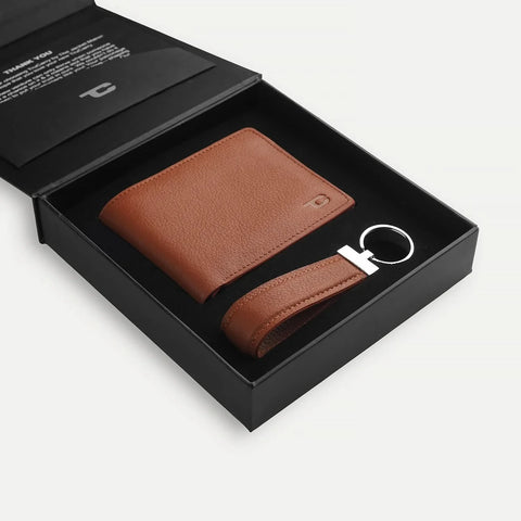 Marvin Brown Leather Gift Set