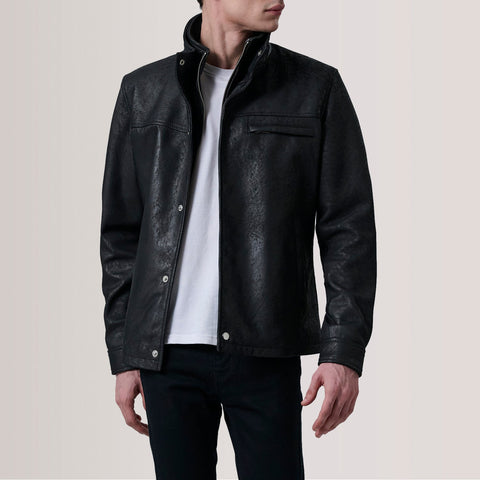 Sean Black Snuffed Classic Jacket