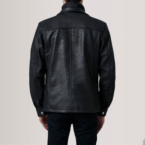Sean Black Snuffed Classic Jacket