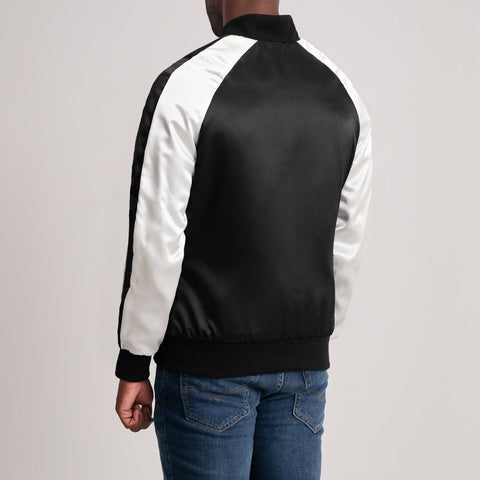 Clarke Black Varsity Jacket