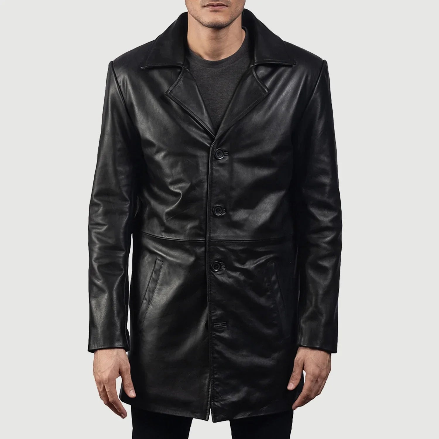 [FS] Classmith Black Leather Coat