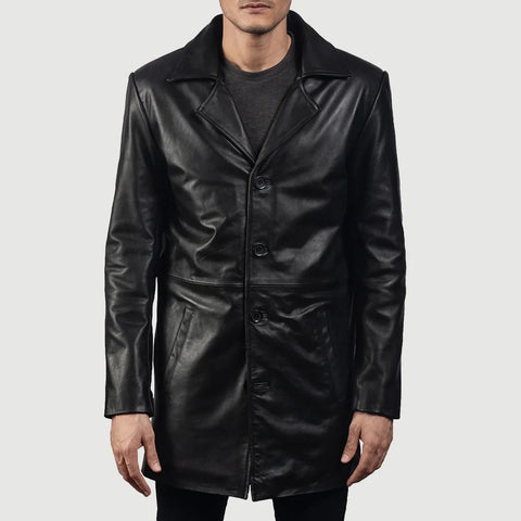 [FS] Classmith Black Leather Coat