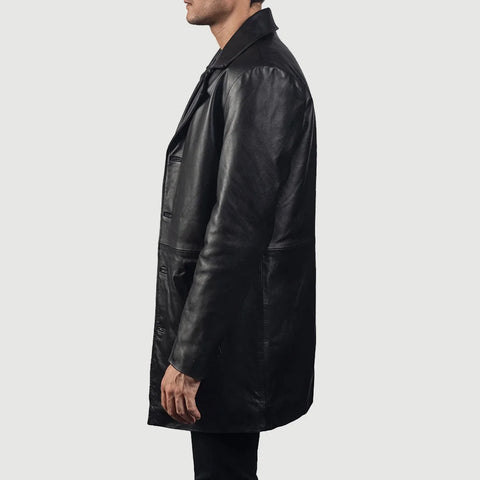 [FS] Classmith Black Leather Coat