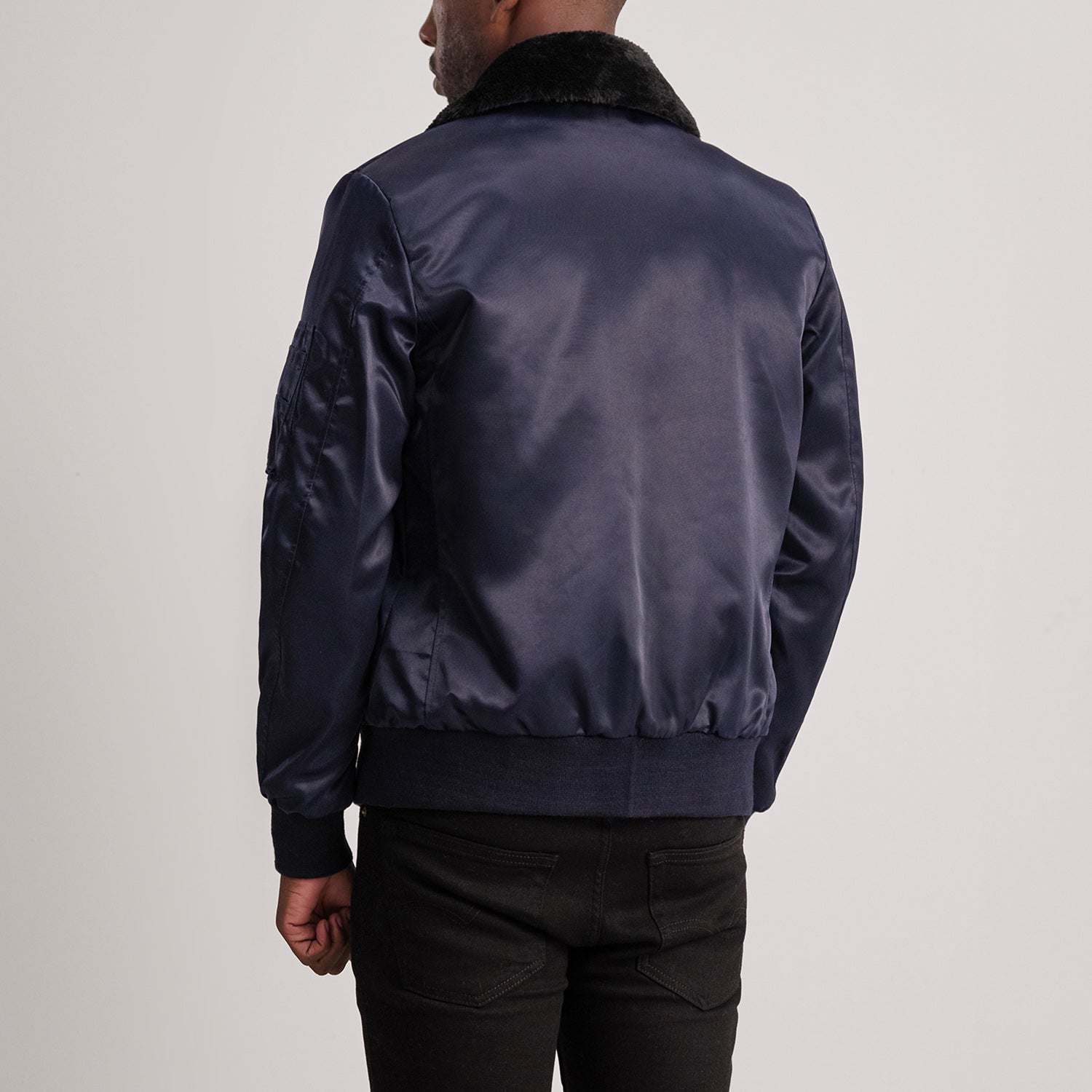 Clyde B-15 Blue Bomber Jacket