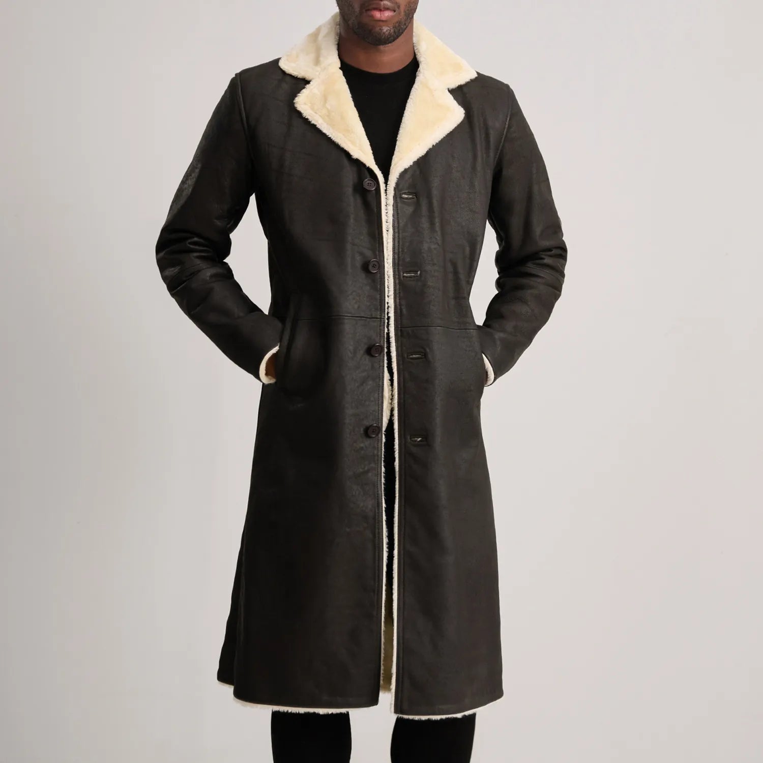 Kolby Brown Shearling Coat