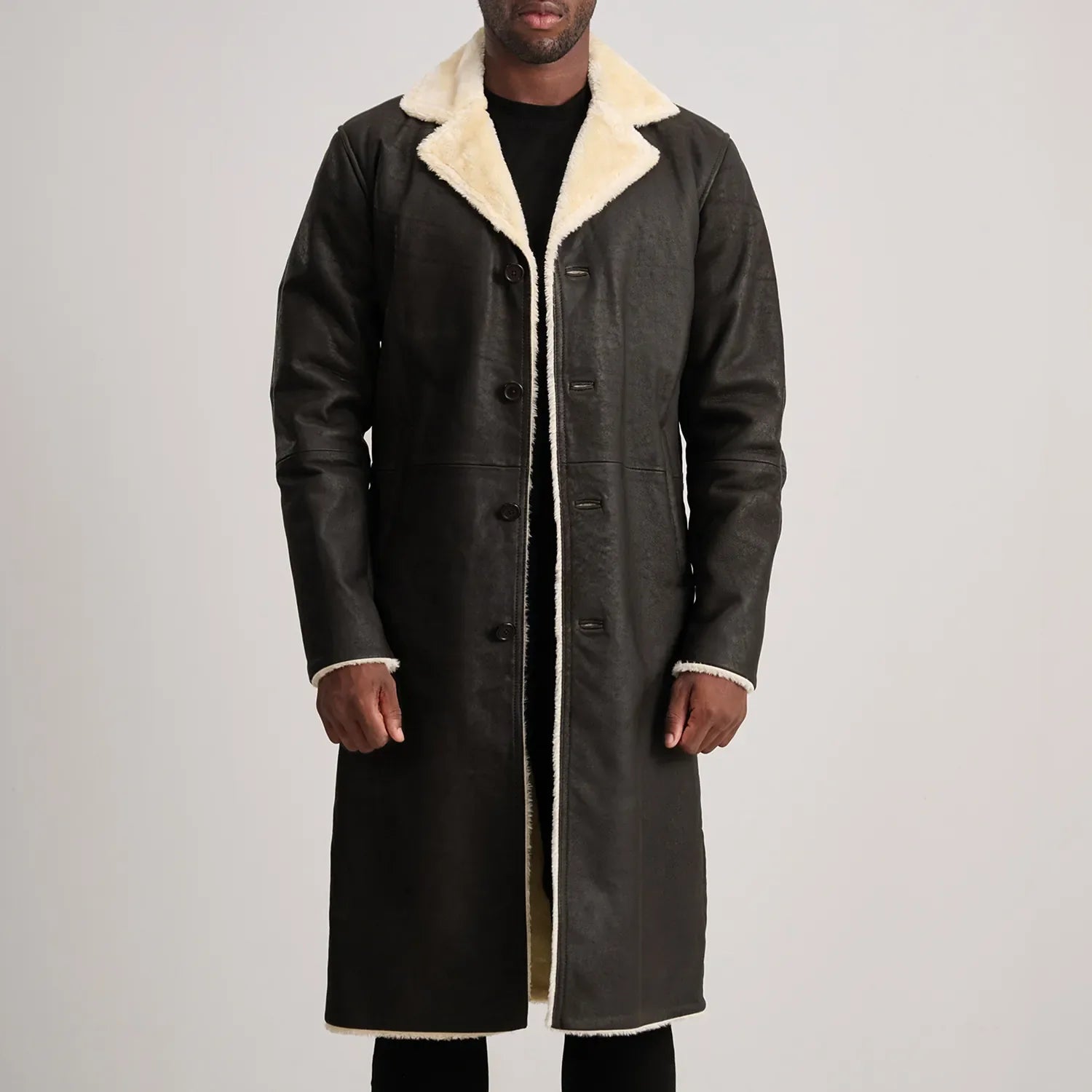 Kolby Brown Shearling Coat