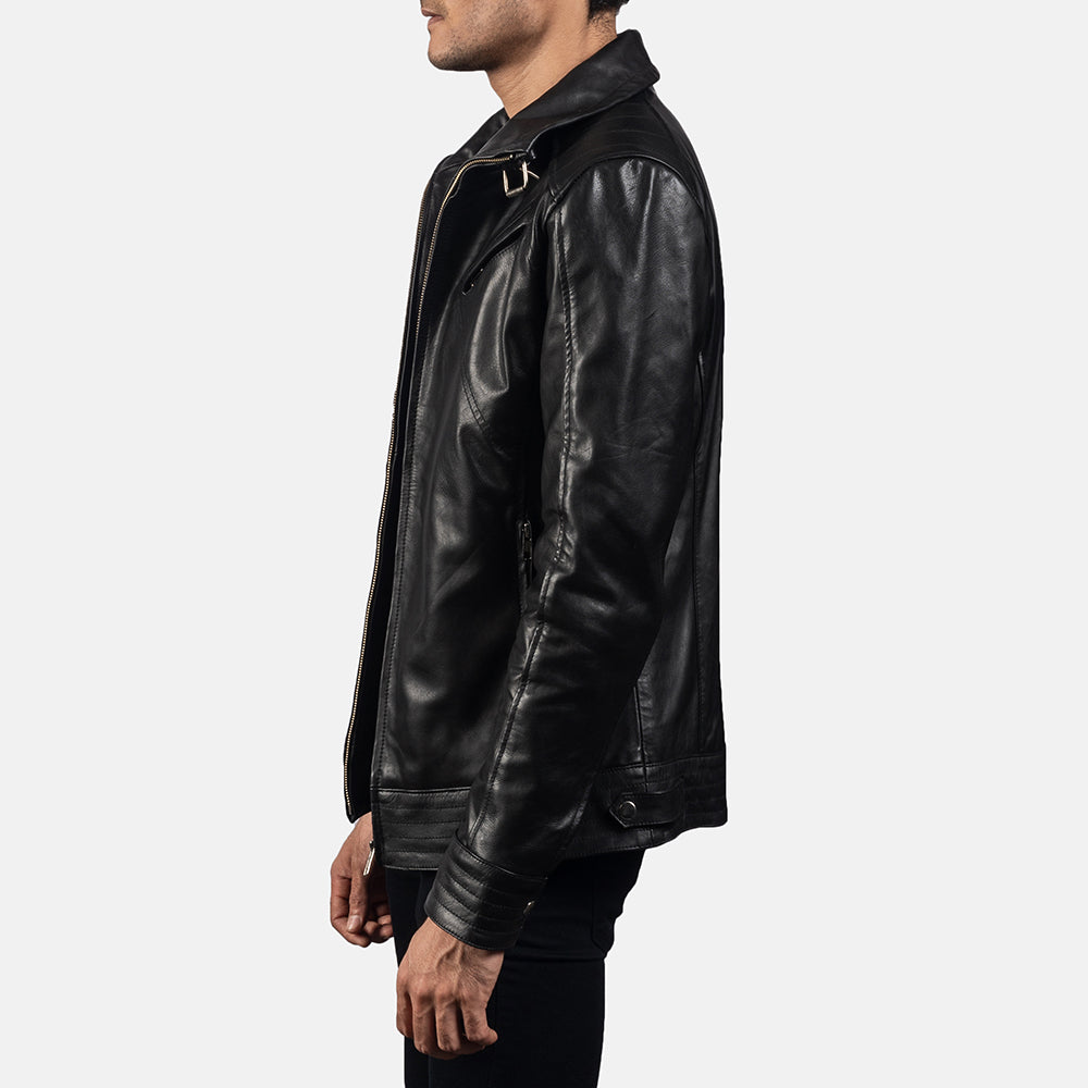 [FS] Legacy Black Leather Biker Jacket