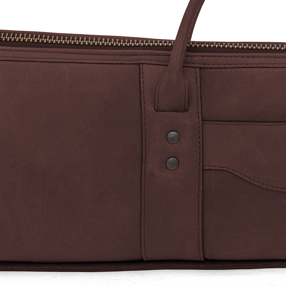 HandCrafted Durable Leather Hunting Shotgun Case