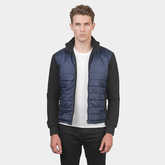 Nashville Quilted Blue Windbreaker Jacket