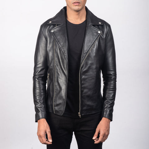 [FS] Noah Black Leather Biker Jacket