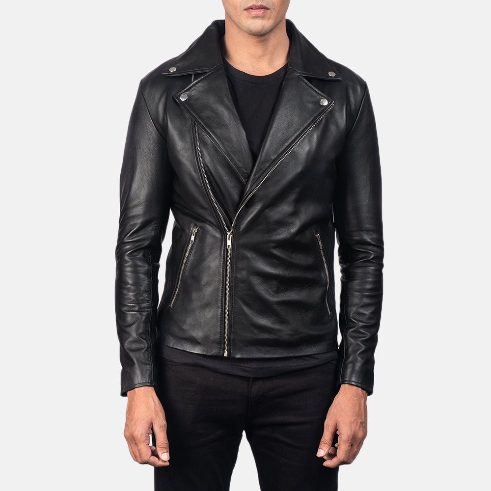 [FS] Noah Black Leather Biker Jacket