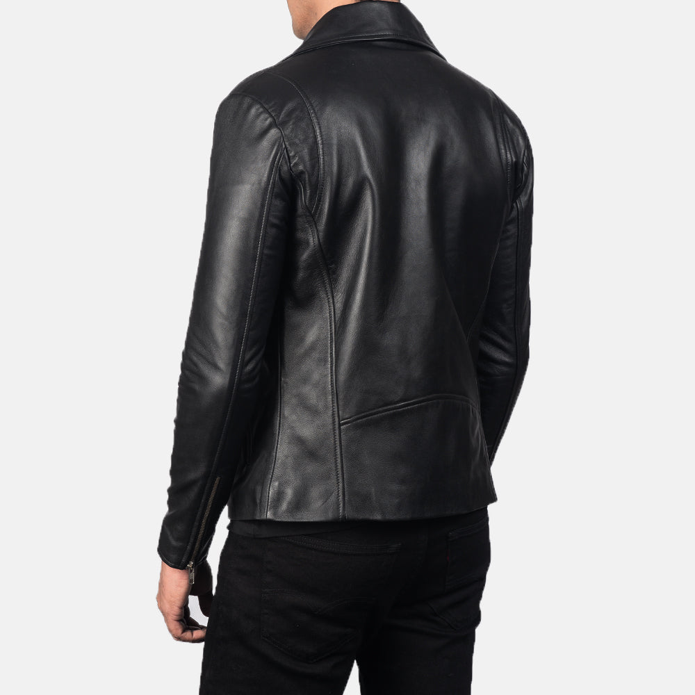 [FS] Noah Black Leather Biker Jacket