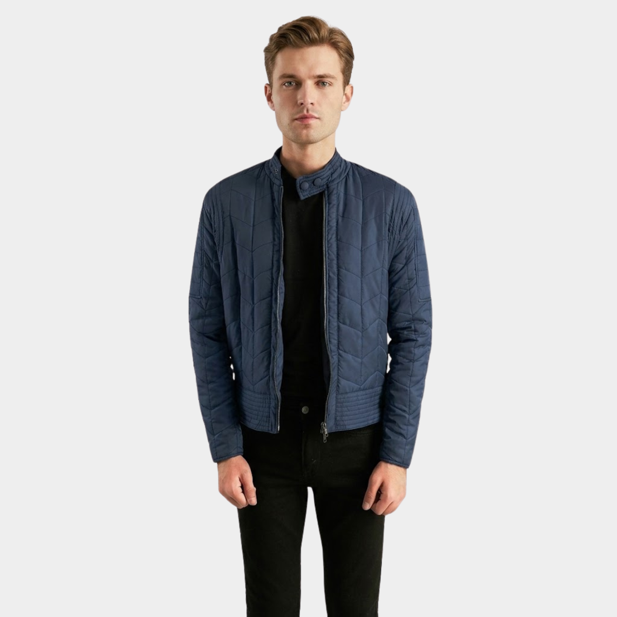 Nyle Quilted Windbreaker Jacket