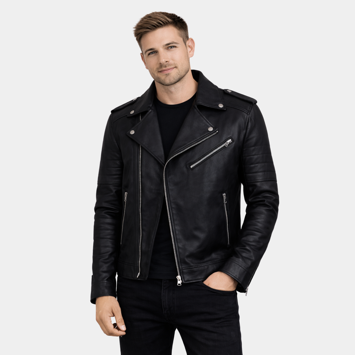 Onyx Street Zipper Jacket