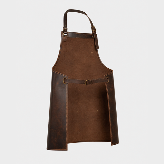 RS3 Brown Leather Apron