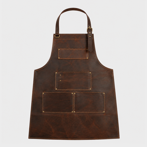 RS3 Brown Leather Apron