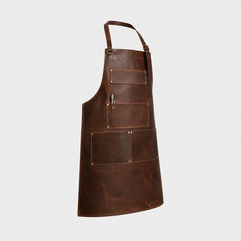 RS3 Brown Leather Apron