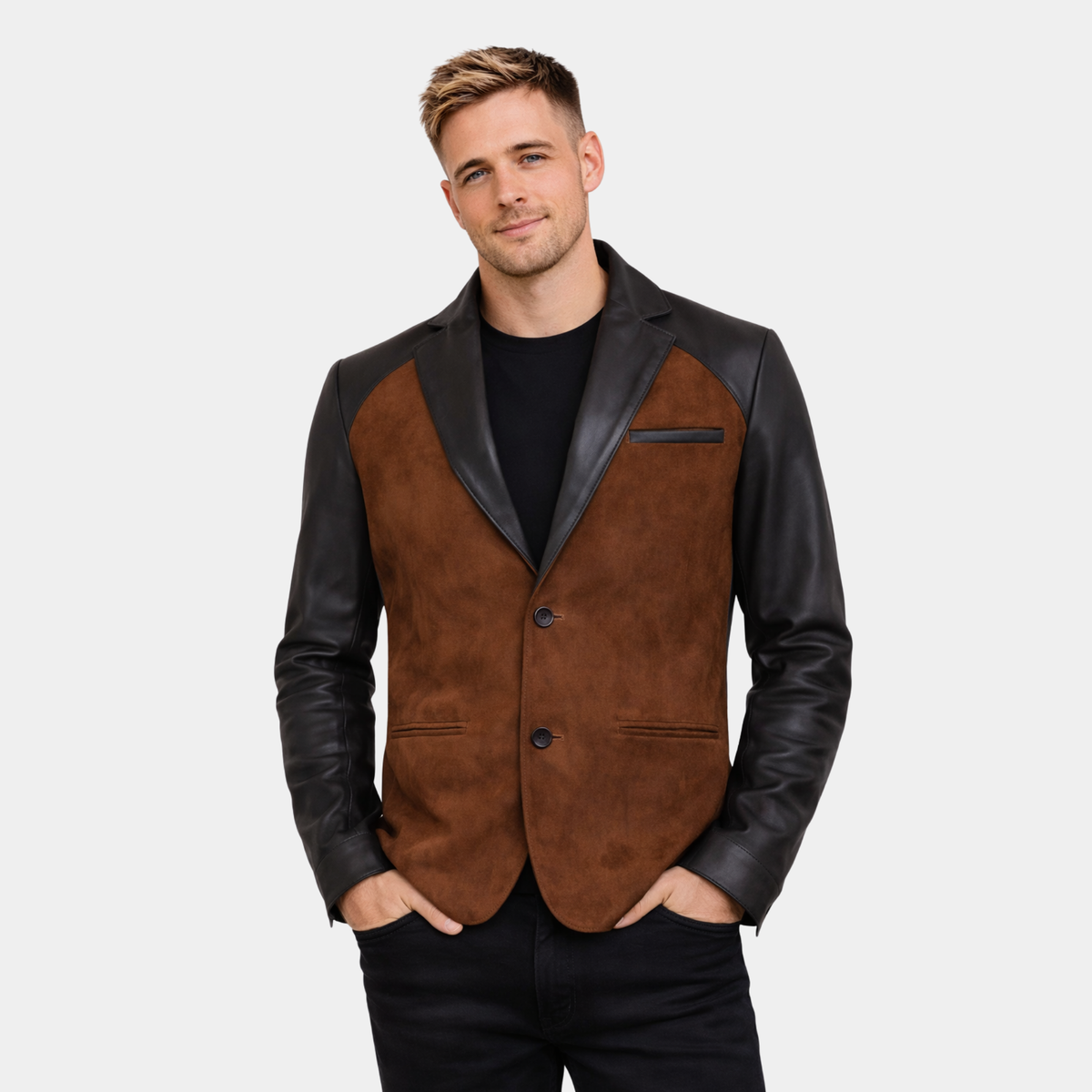 Rustic Ridge Leather Coat