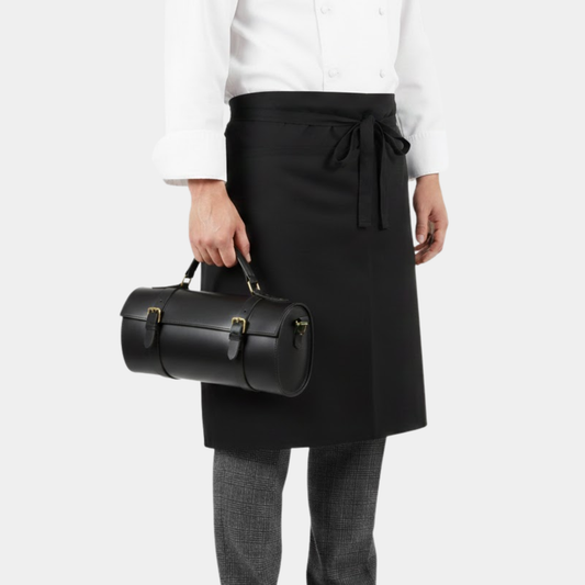 Small Handcrafted Leather Knife Roll