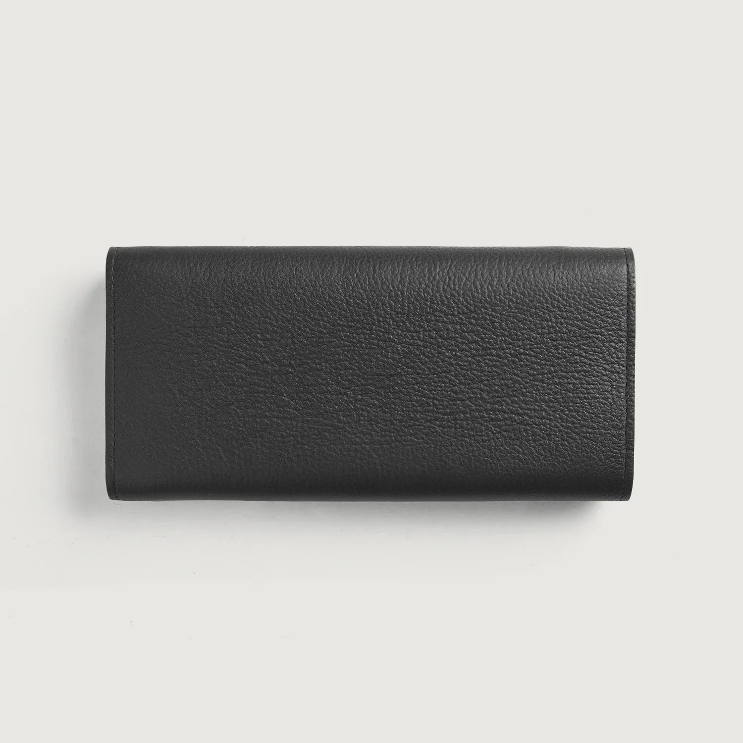Taylor Black Leather Continental Wallet
