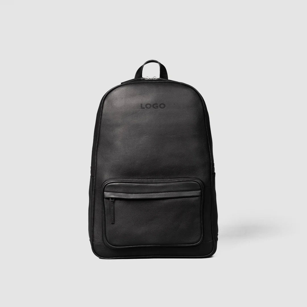 Custom Philos Leather Backpack (all colors) with custom LOGO