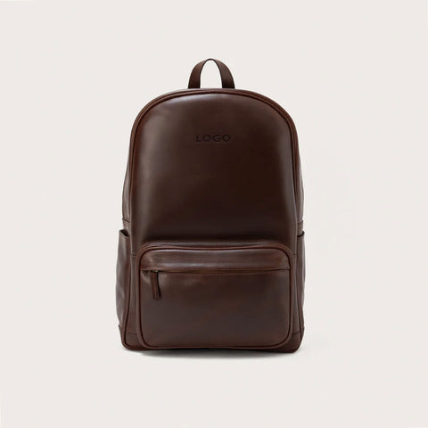 Custom Philos Leather Backpack (all colors) with custom LOGO