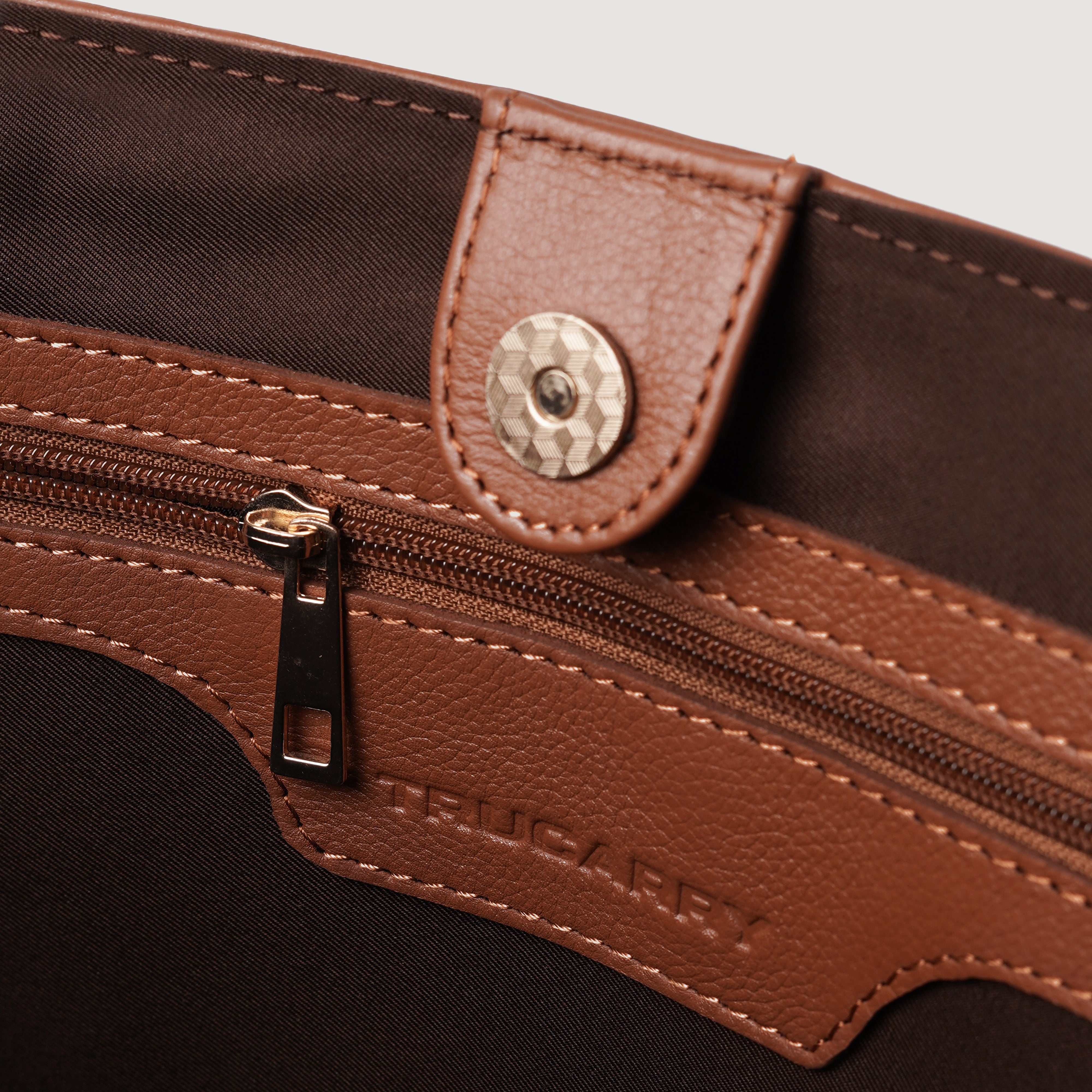 The Bianca Brown Leather Tote Bag