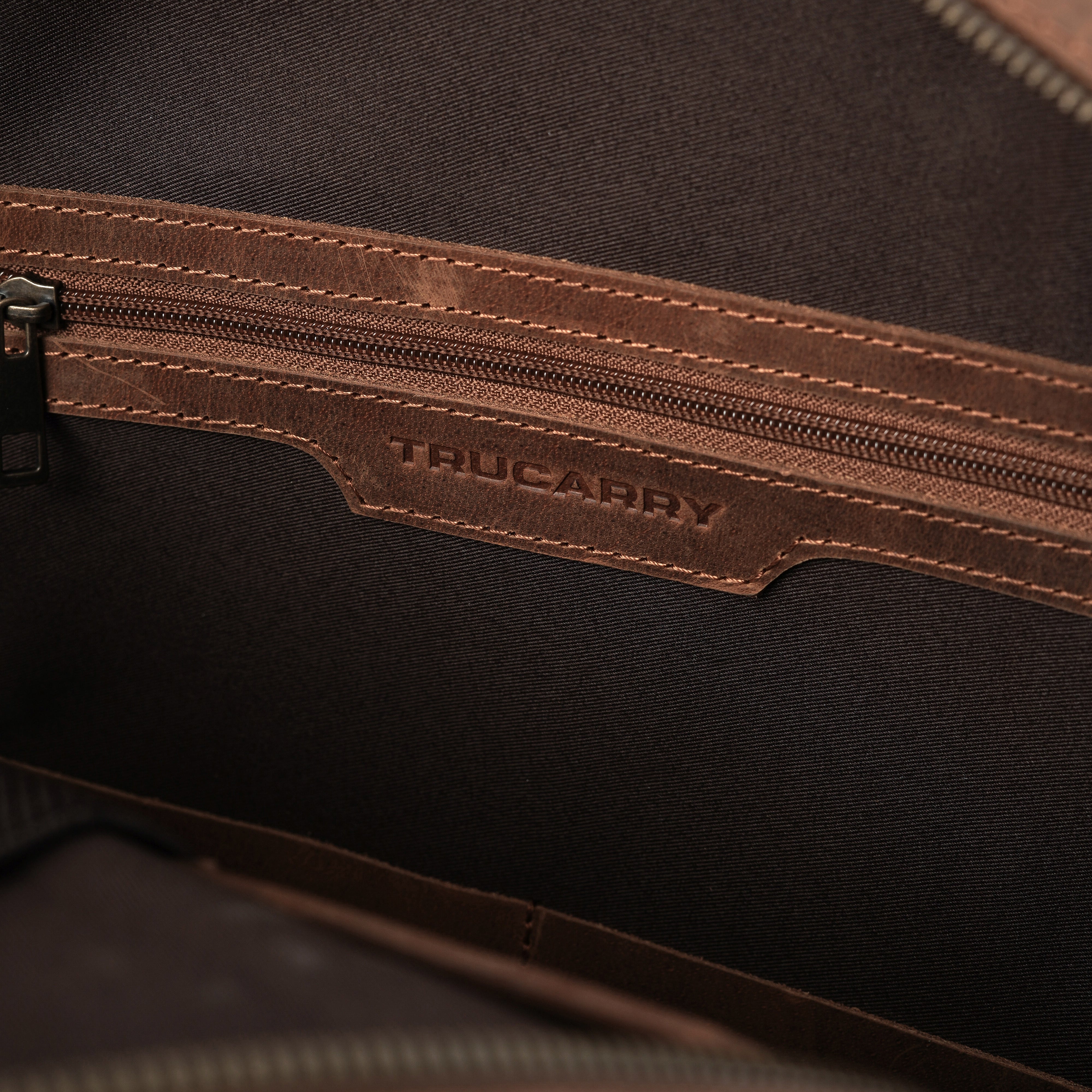 The Philos Vintage Tan Leather Backpack