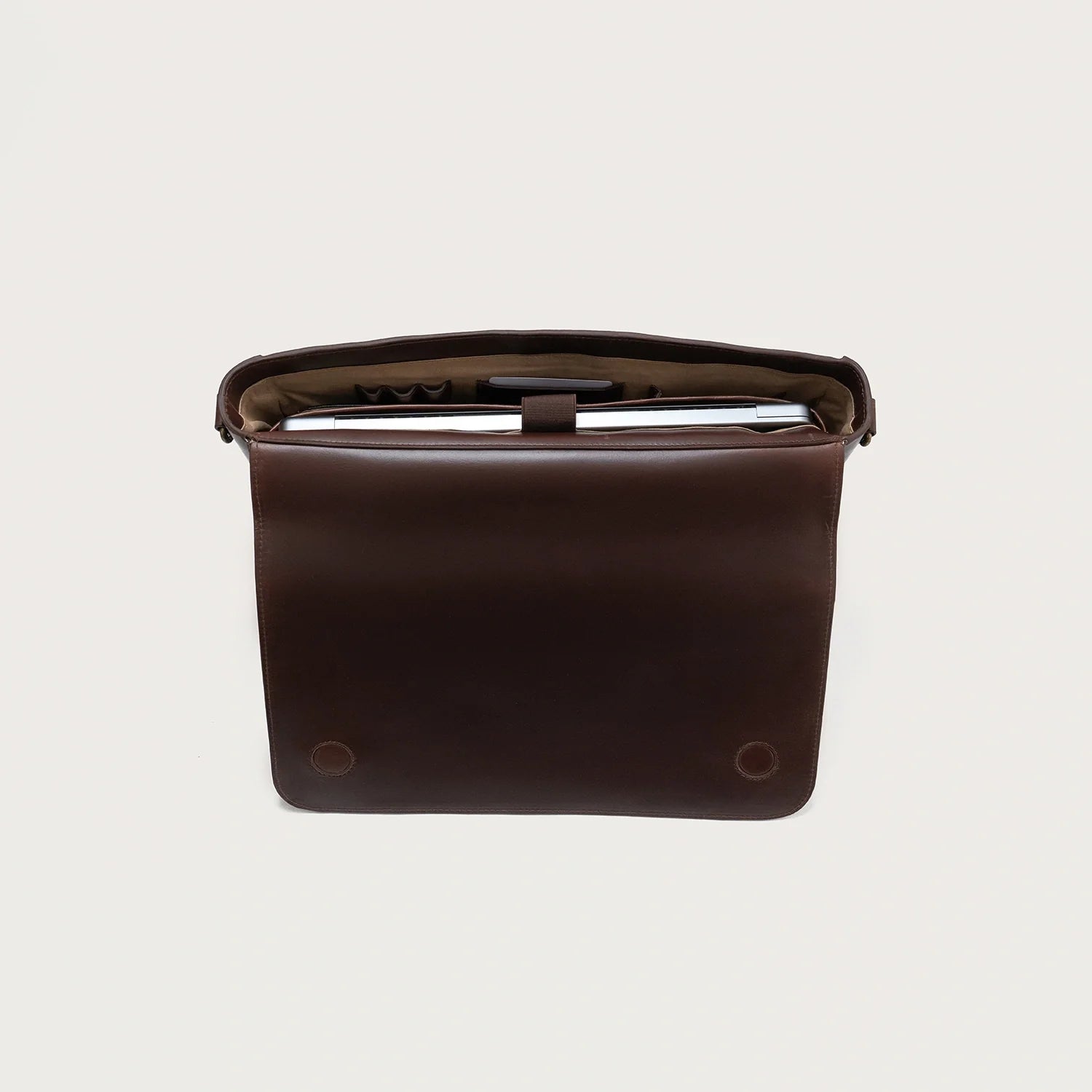 The Carismatico Vintage Brown Leather Messenger Bag