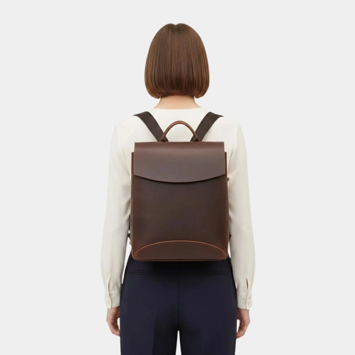 The Gyda Backpack Vintage Leather Travel Backpack