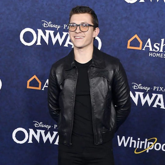 Tom Holland Leather Jacket